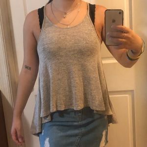 High low tank top